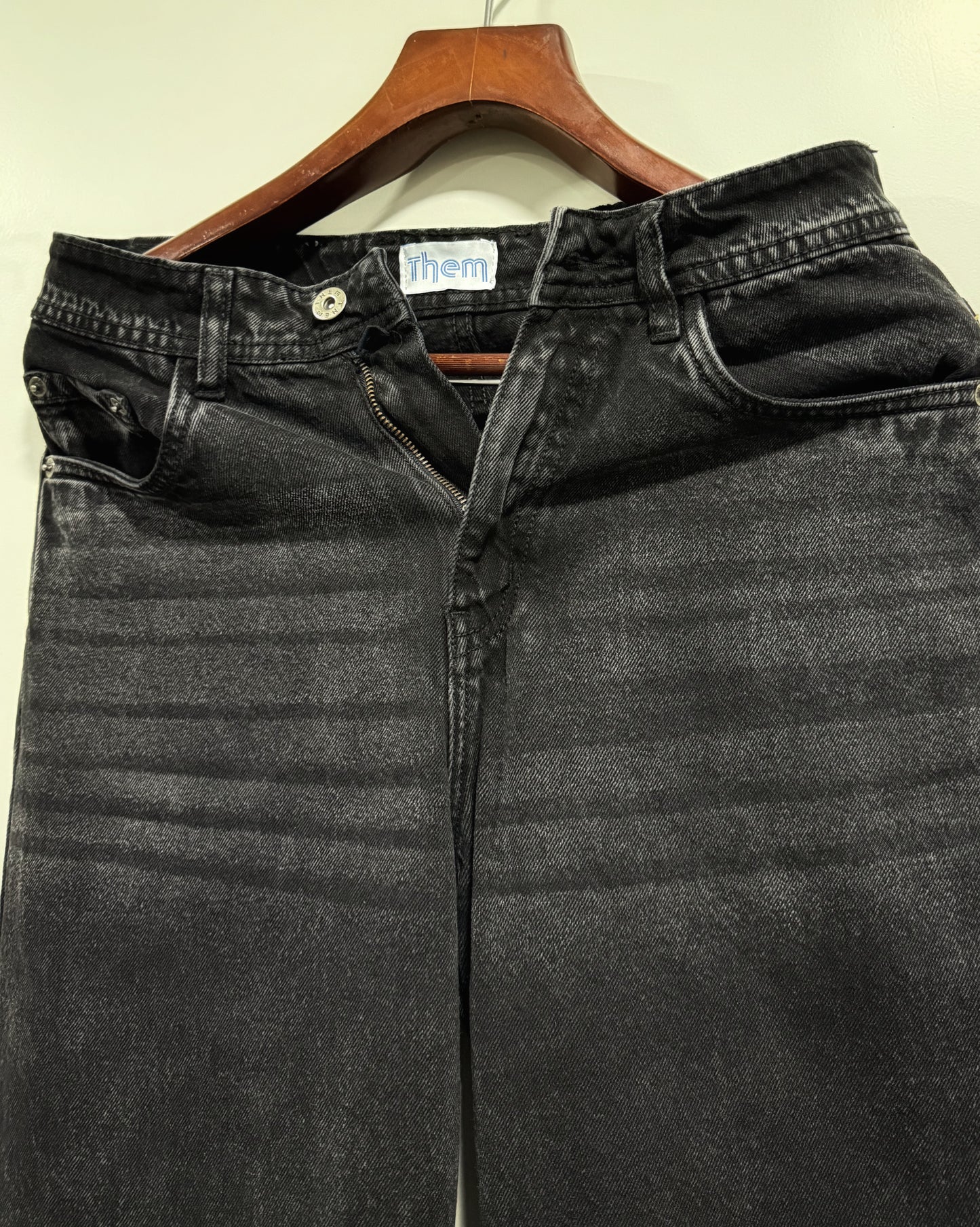 Bandhani Patchwork Black Denim